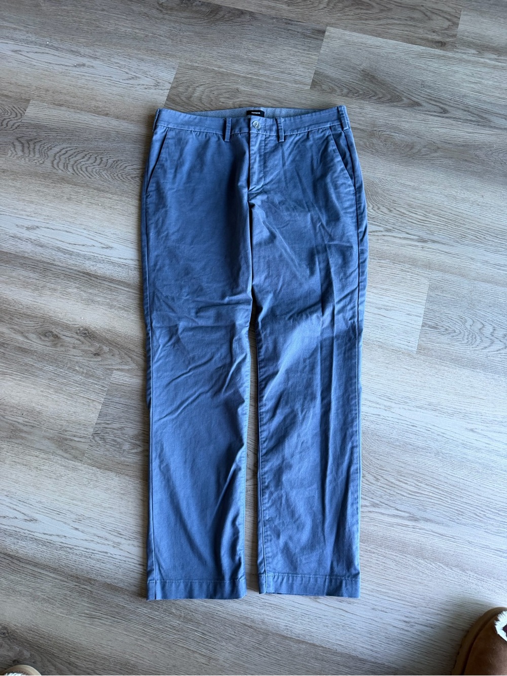 Men's Blue Dress Chinos - Unbranded